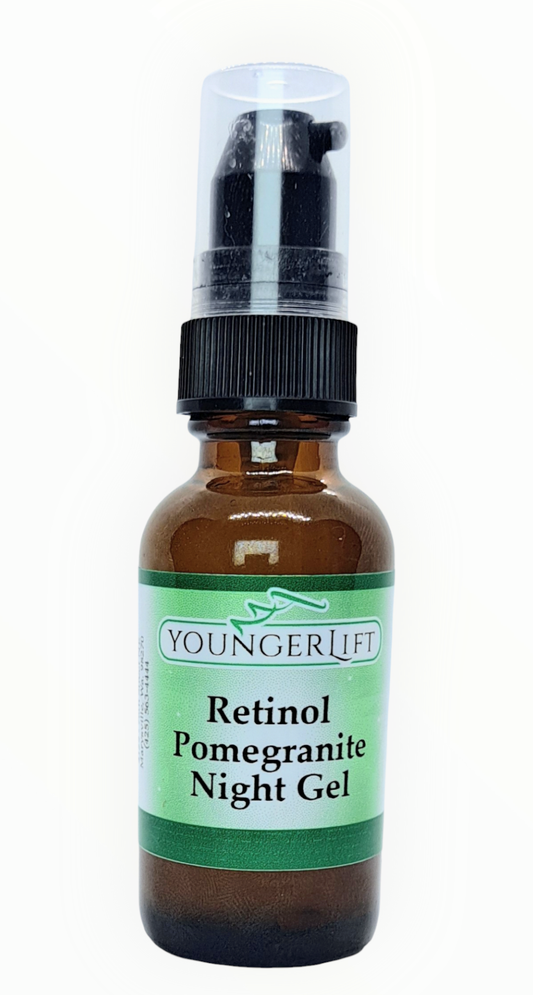Retinol Pomegranite Night Gel  1oz